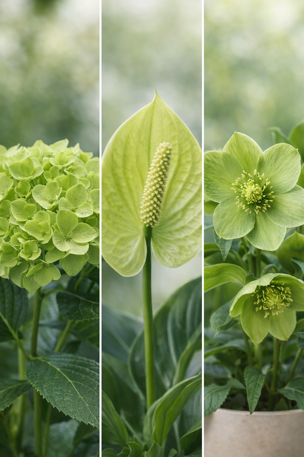 Groene bloemetjes: het verrassende detail in je planteninterieur