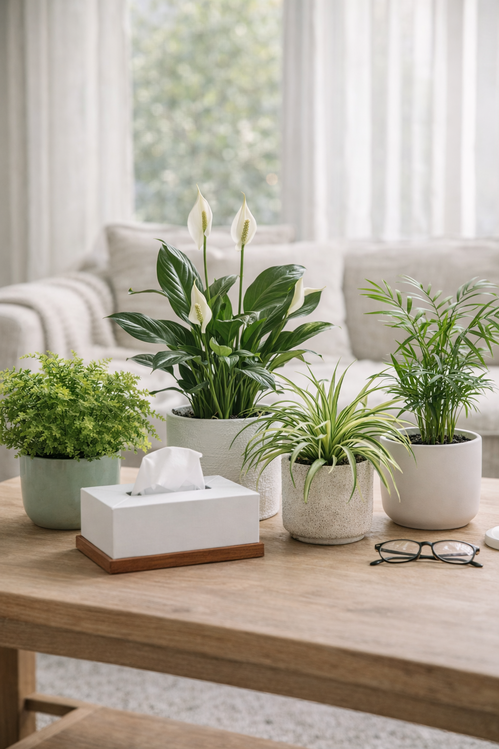 Kamerplanten voor mensen met allergieën