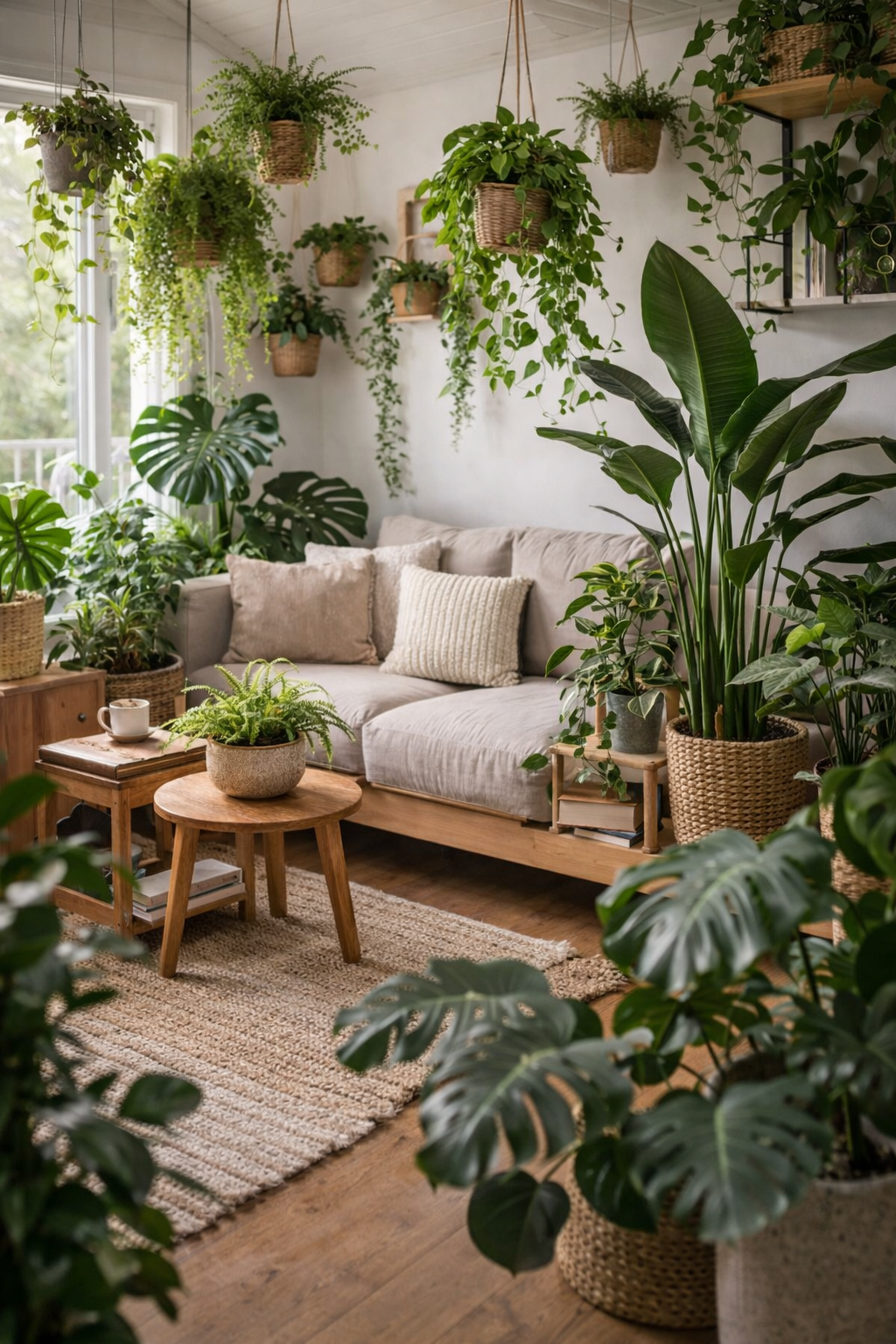 Planten styling woonkamer: zo maak je een samenhangend geheel