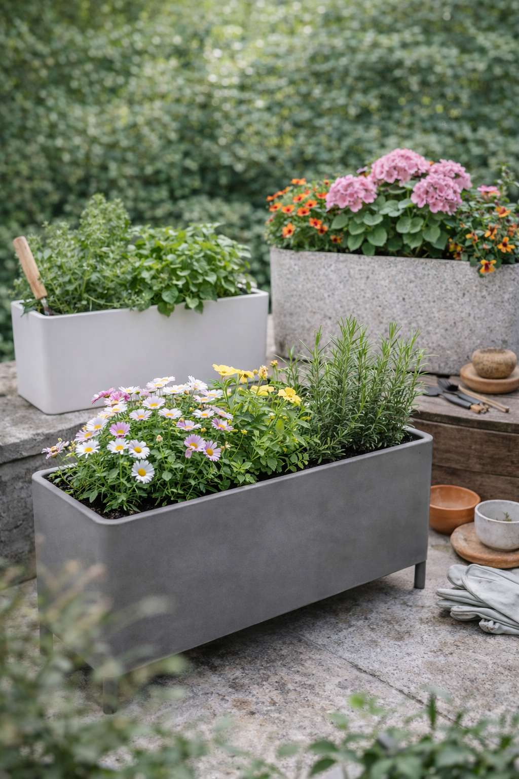Plantenpotten en plantenbakken: groen in elke maat en stijl