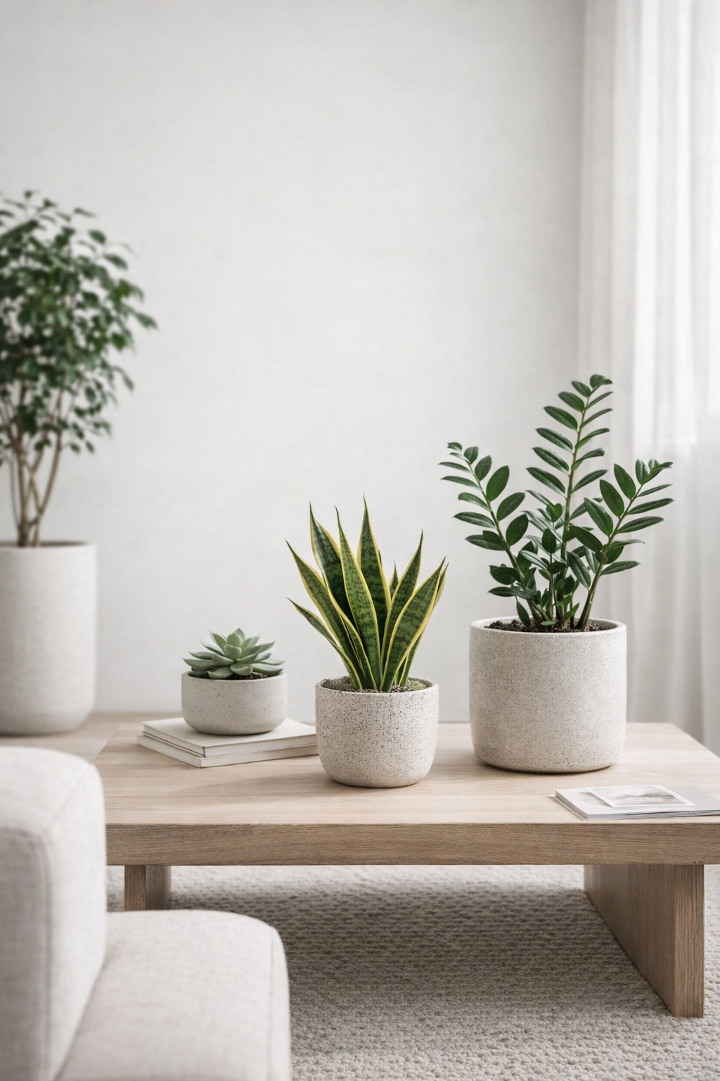 Minimalistische kamerplanten: strak groen in je interieur
