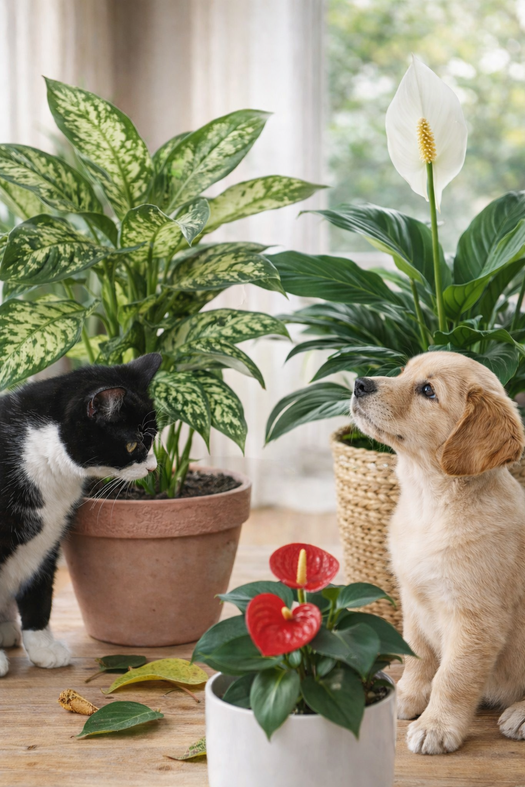 Giftige kamerplanten voor huisdieren: waar let je op