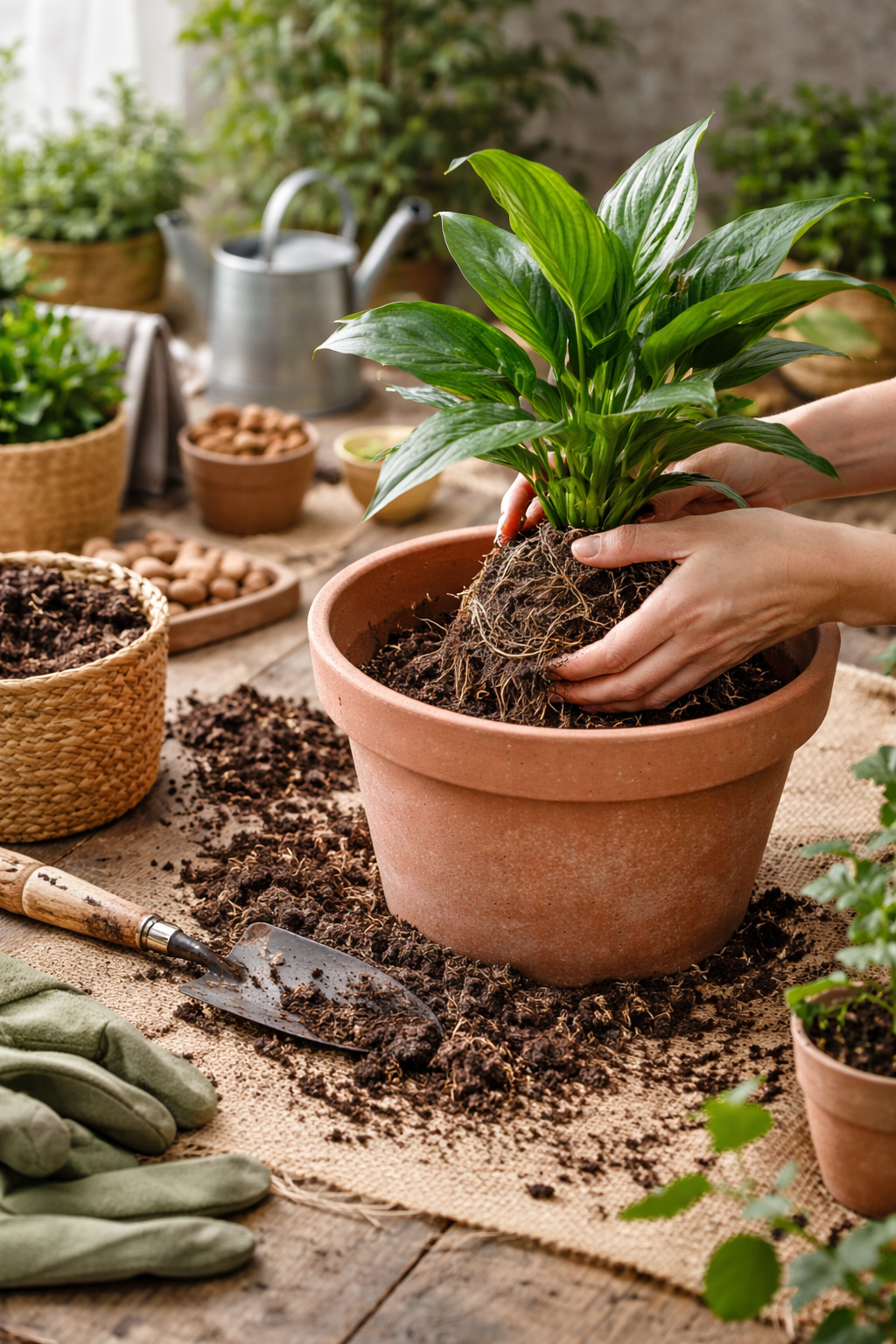 Planten verpotten: wanneer en hoe je het het beste doet