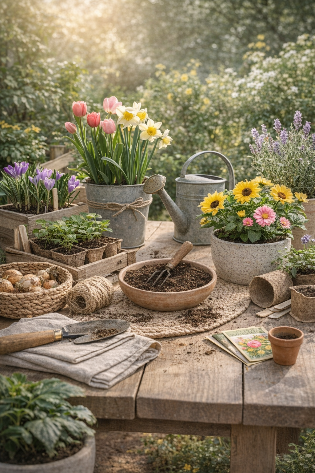 Wanneer planten in de tuin: waarom je nu moet beginnen