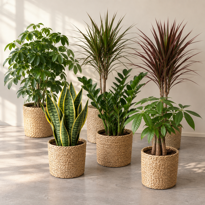 Kantoorplanten pakket | 6 sterke planten
