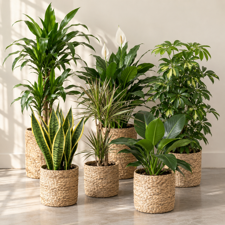 Luchtzuiverende planten pakket | 6 planten