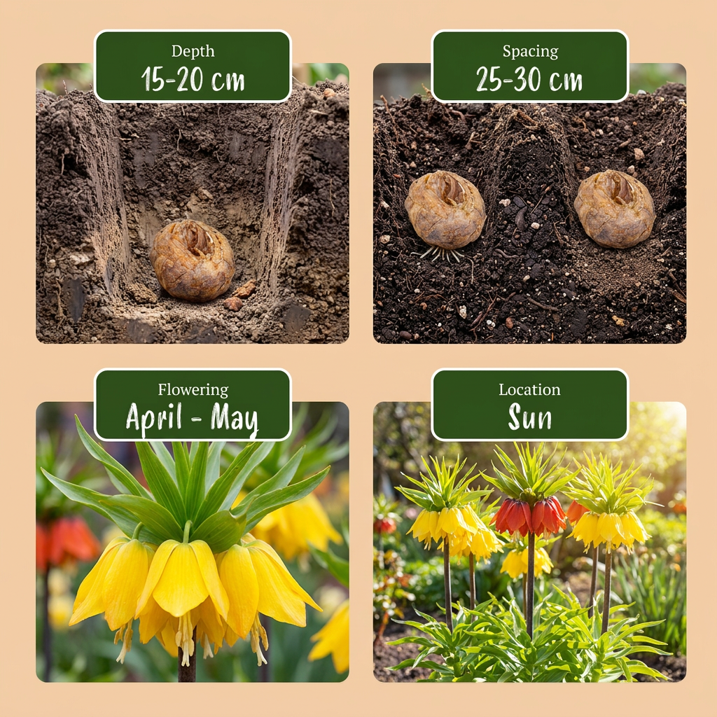 Keizerskroon Fritillaria imperialis mix, foto 4