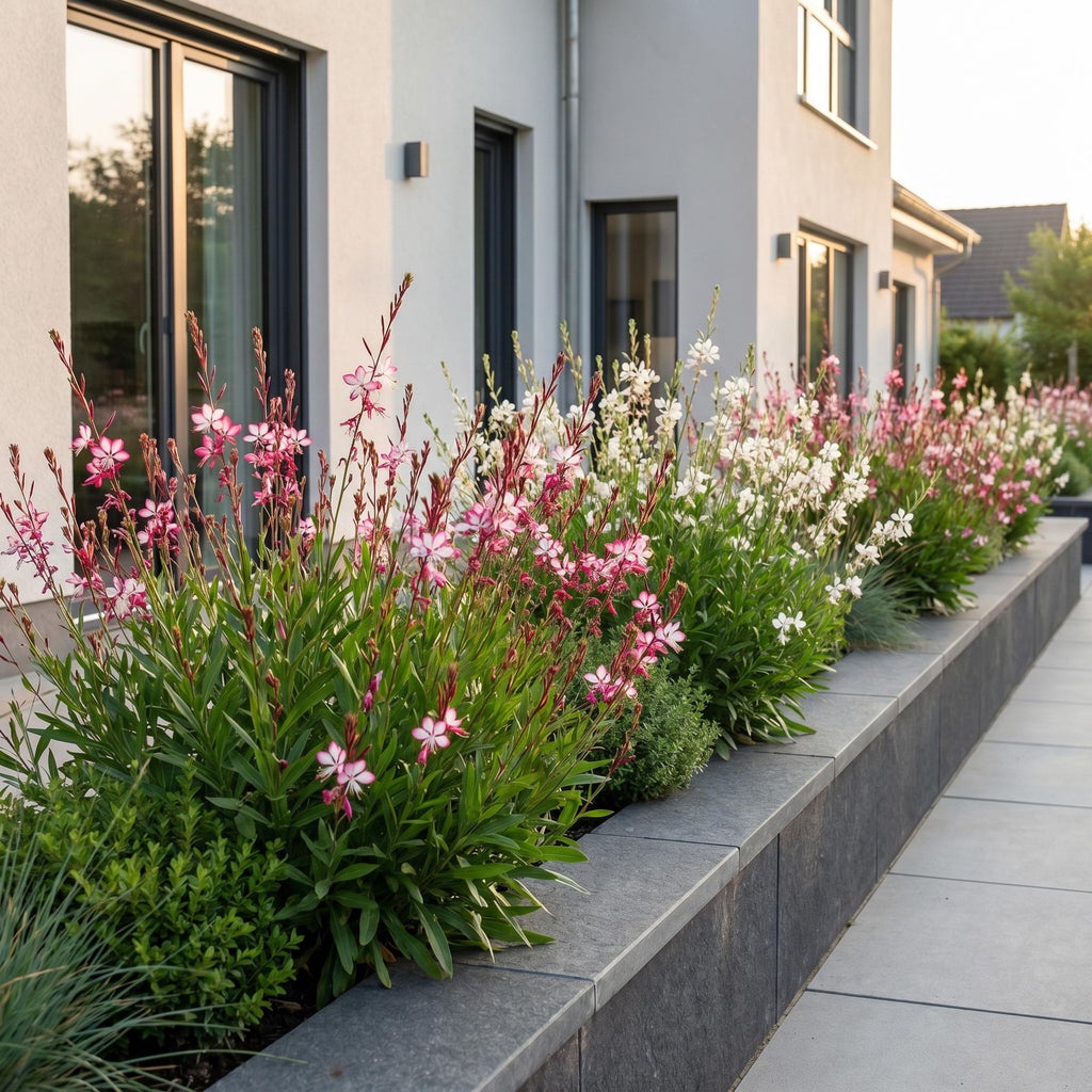 Prachtkaars Gaura duo, roze en wit, decoratieve plant