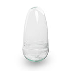 Terrarium bolglas tweedelig - Egg, plant in pot