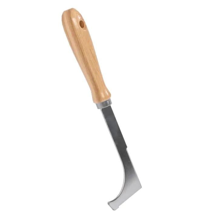 Handvoegenkrabber verzinkt staal, essenhouten handvat 26 cm