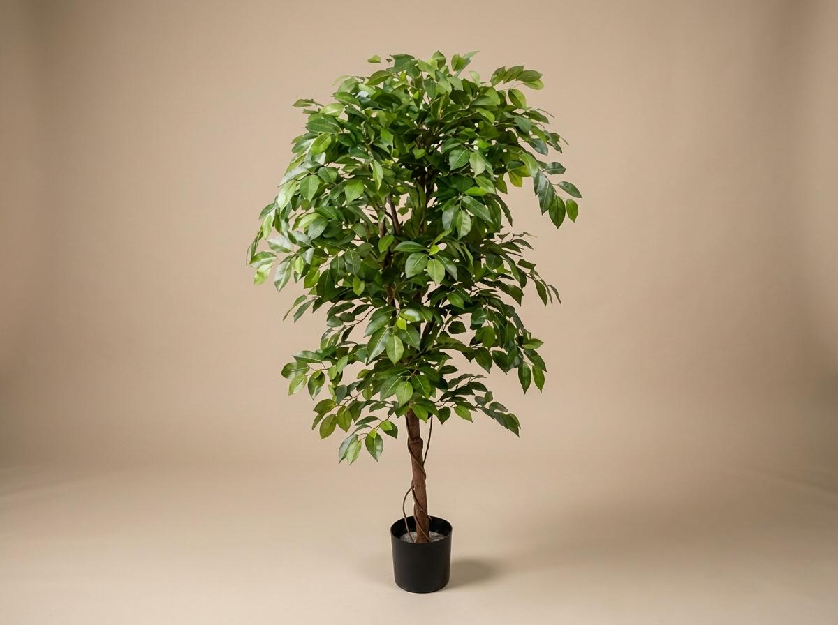 Ficus Deluxe Vine Kunstboom, detail van het blad