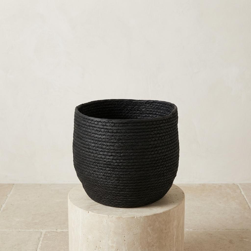 Detailfoto van Mand Jorck zwart 26 cm