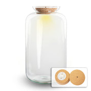 Terrarium fles met verlichting - Sven XL