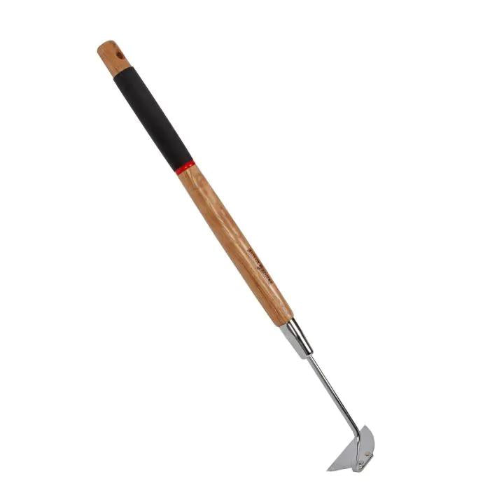 Handhakje medium, verzinkt staal met essenhouten steel 60 cm
