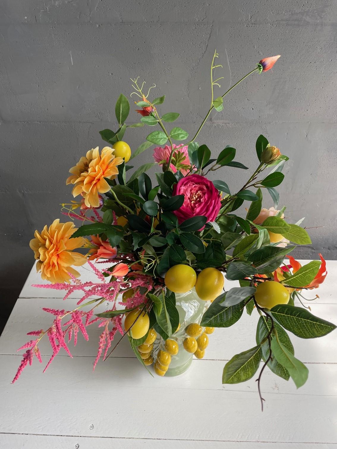 Kunstbloemen - Boeket L - Happy Vibes, gezonde plant