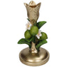 Candle stick Lime Green Gold