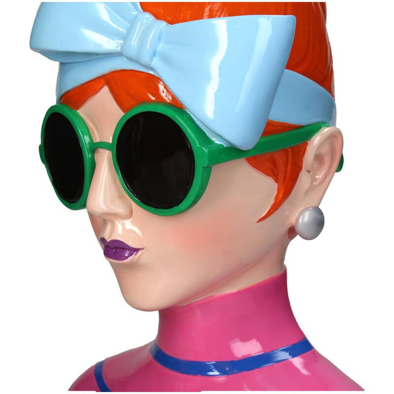 Vaas Fashion Lady ' Larissa ', groene bladeren