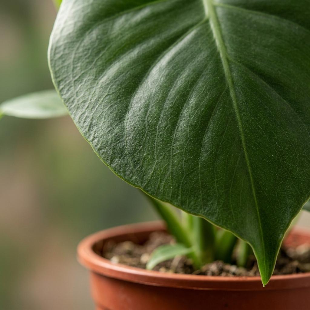 Monstera Deliciosa - Gatenplant, groene bladeren