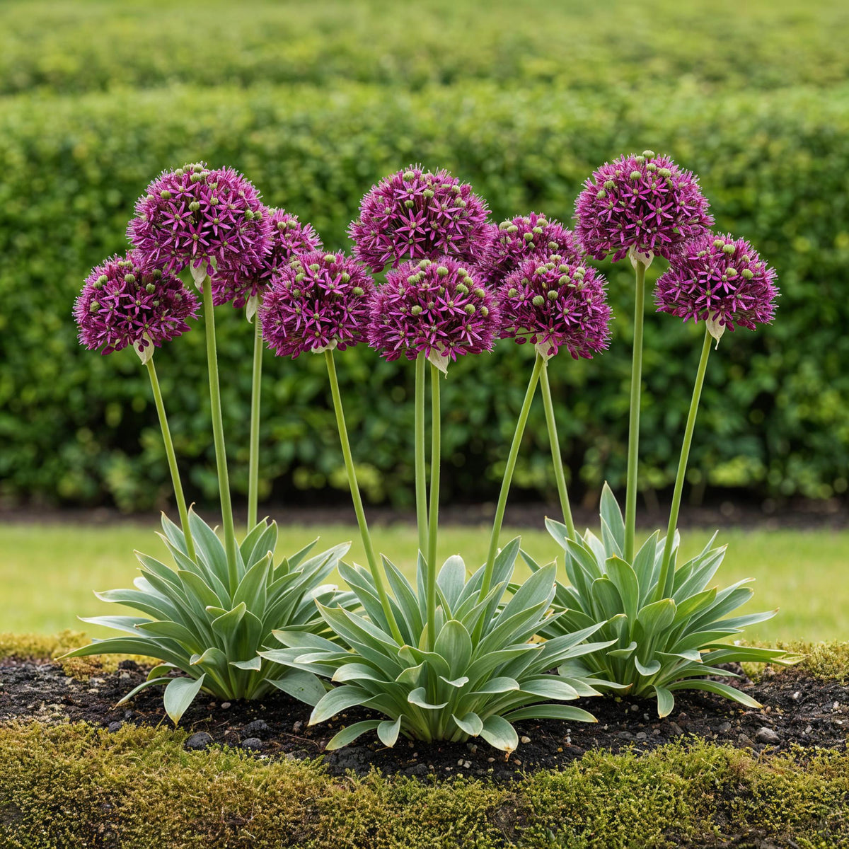 Allium Miami, detail van het blad