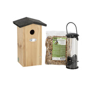 Koolmeespakket met nestkast en winterstrooivoer