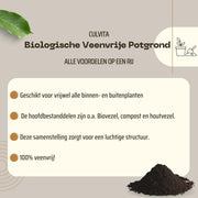 Culvita bio veenvrije potgrond met organische mest, 40 liter