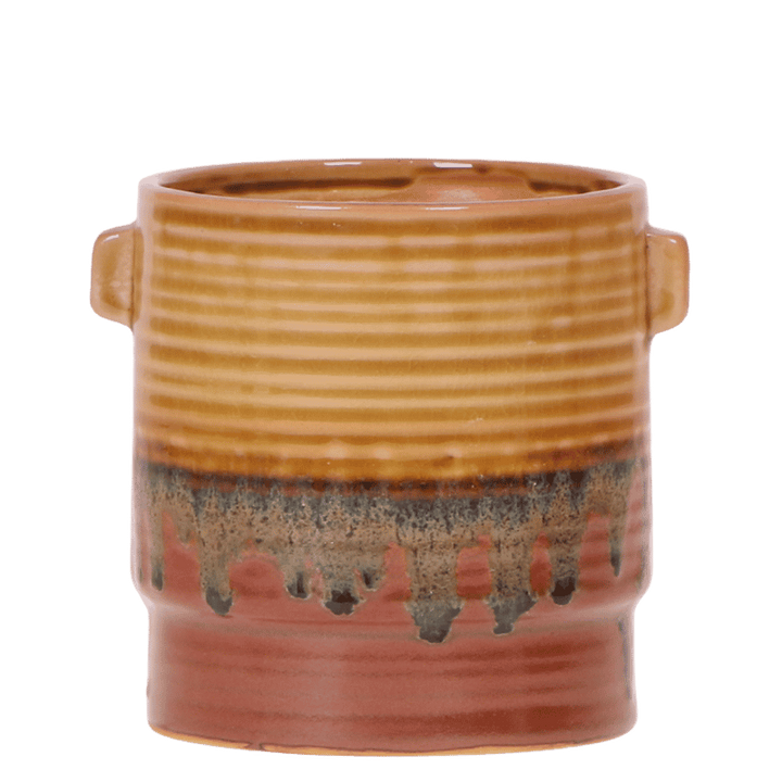 Kolibri Home Sunset sierpot - geel - Ø9 cm