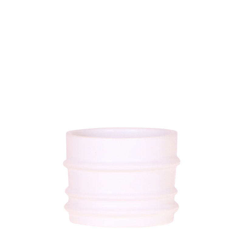 Kolibri Home Mellow sierpot - wit - Ø6 cm, plant in pot