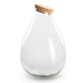 Terrarium fles met kurk - Drop XL, plant in pot