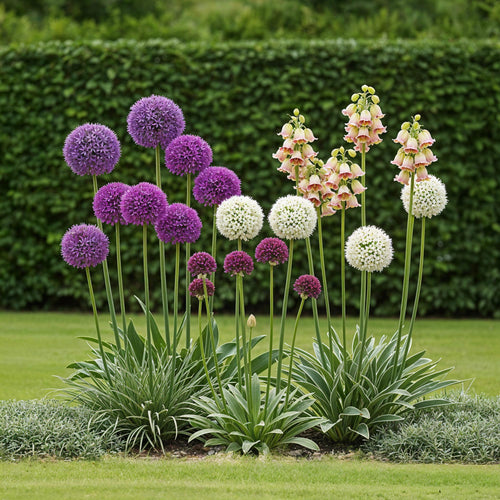 Bulb Garden Allium mix, plant in pot