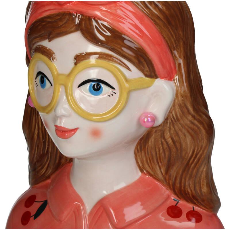 Vaas Fashion Lady ‘Jessie’, detail van het blad