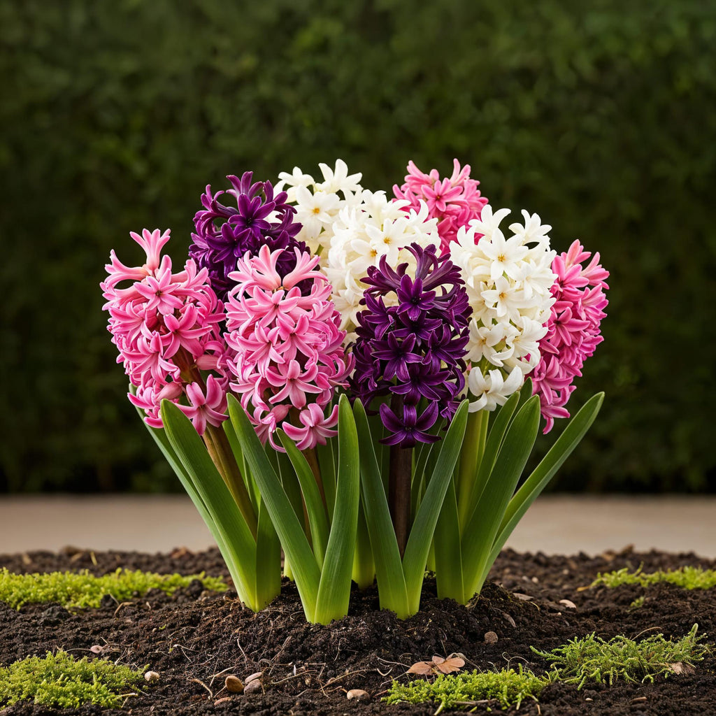 Hyacinth Pastel mix, plant in pot