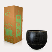 Pot Belia vintage black, zwart, maat XL, H33 x B38 cm