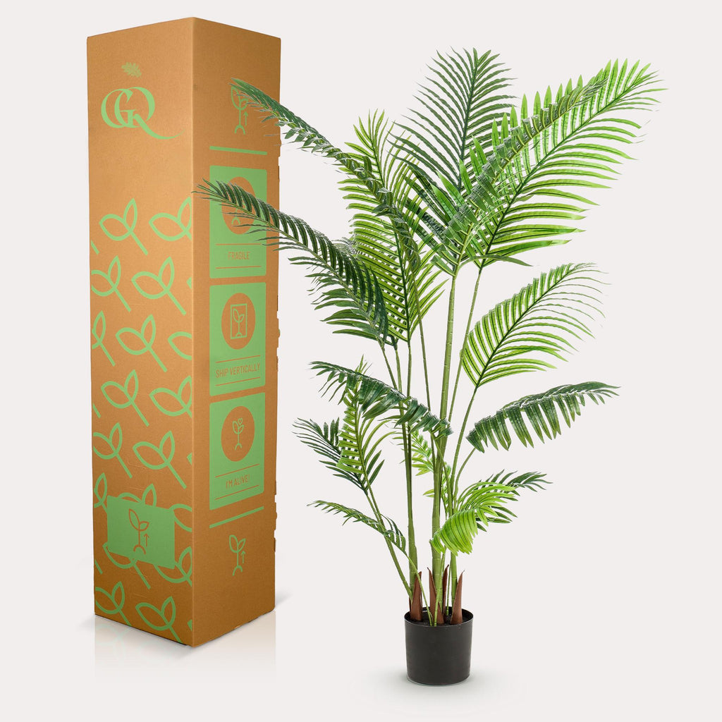 Kunstplant - Howea Forsteriana, groene bladeren