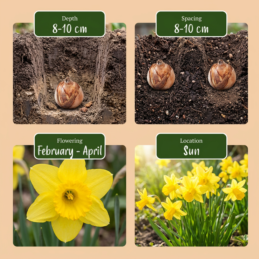 Narcis 'February Gold' bloembollen, geel, foto 4