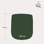 Pia pot van lichtbruin hout, set van 3