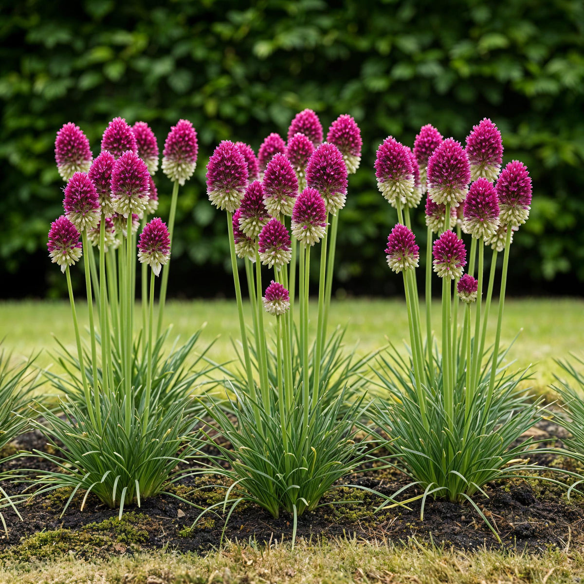 Allium Sphaerocephalon, plant in pot