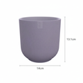 Detailfoto van Elho Jazz Round pot in Lavender Lilac, Ø14 cm