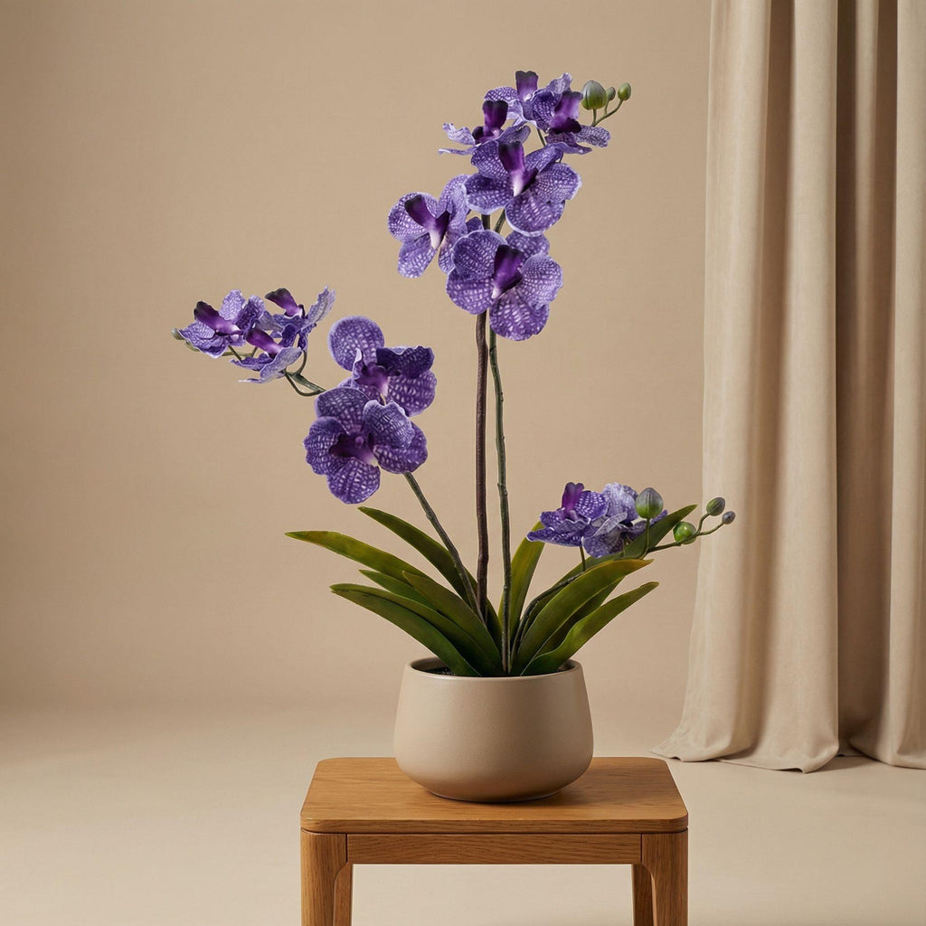 Orchidee Vanda kunstplant, plant in pot