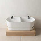 Detailfoto van Elho Pot Greenville Easy Balcony D25cm - Wit