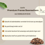Culvita Franse boomschors 30-40 mm, pallet 1560 liter