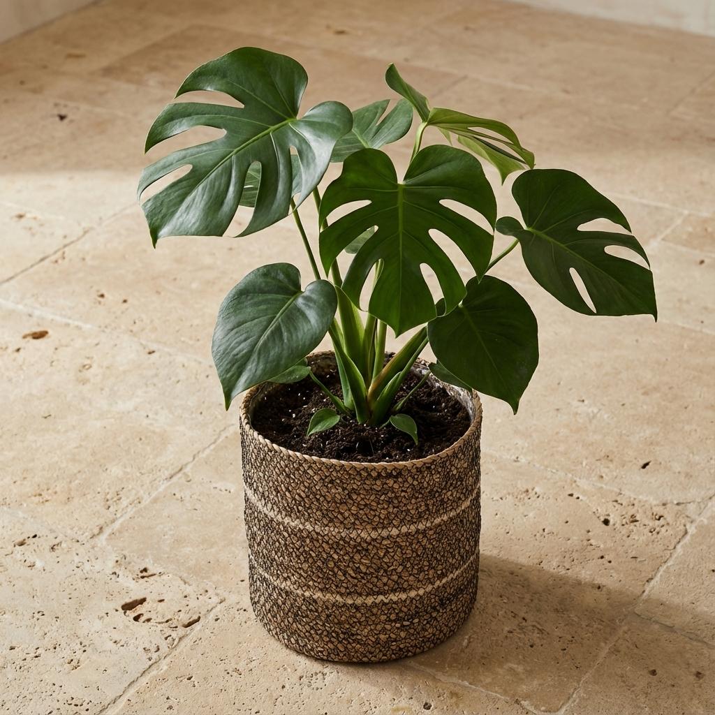 Mand Celestial wit 20 cm, plant in pot