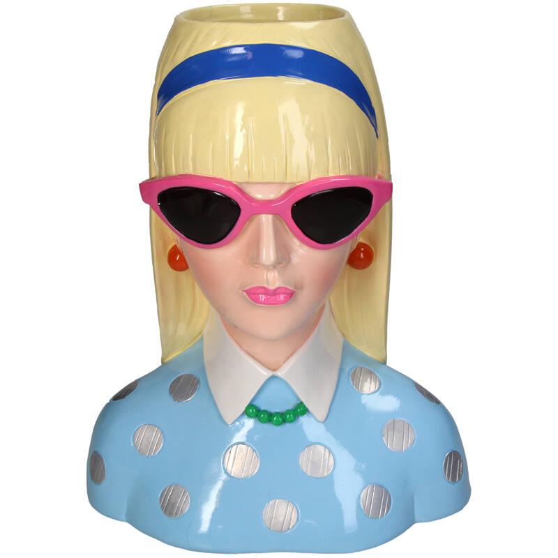 Vaas Fashion Lady ' Lyana ', groene bladeren