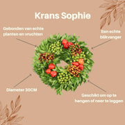 Echte krans Sophie | Ø diameter