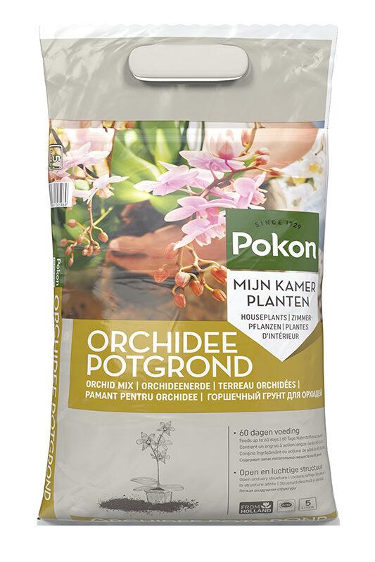 Productfoto van Orchideeënpotgrond met luchtige structuur, 5 liter