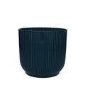 Vibes Pot 18 cm H17cm blauw, plant in pot
