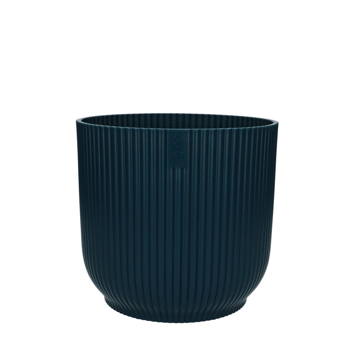 Vibes Pot 18 cm H17cm blauw, plant in pot