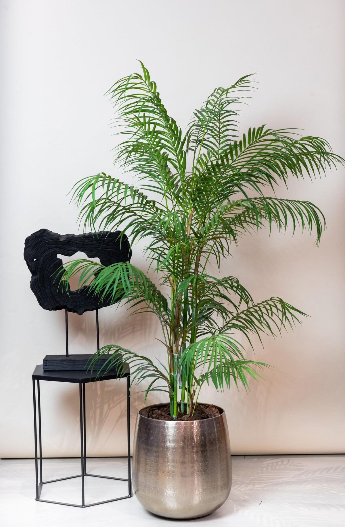 Kunstplant Chamaedorea elegans, bergpalm, 120 cm, plant in pot