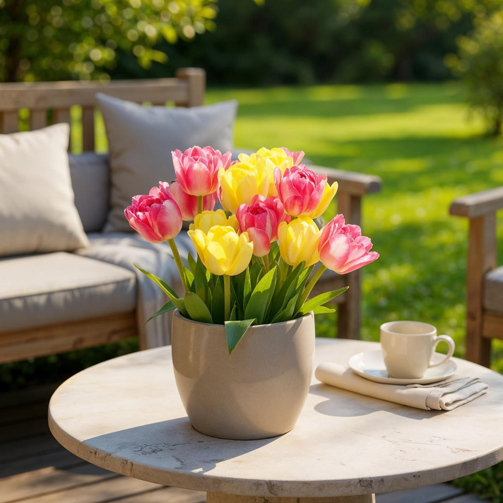 Tulp Foxtrot mix, plant in pot