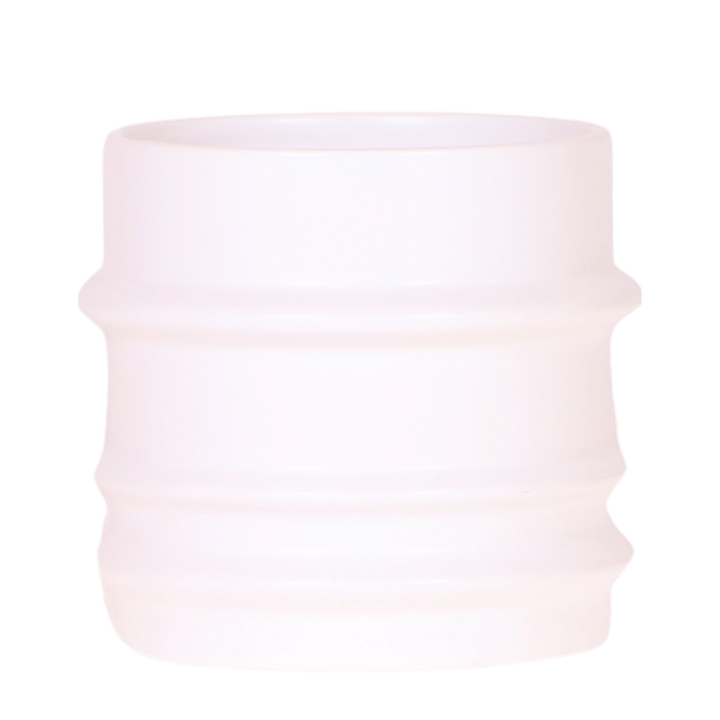 Kolibri Home Mellow sierpot - wit - Ø9 cm