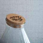 'Love Mom' terrarium Drop XL met gegraveerde kurk, groeiwijze van de plant
